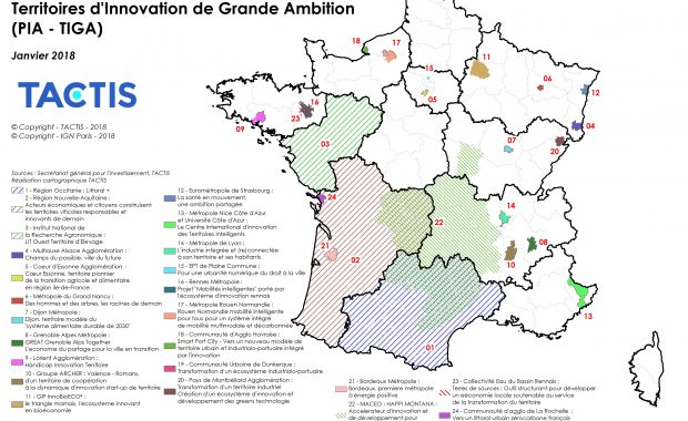 Tactis - TIGA - Lauréats à l’Appel à Manifestation d’Intérêts « Territoires d’innovation de grande ambition »