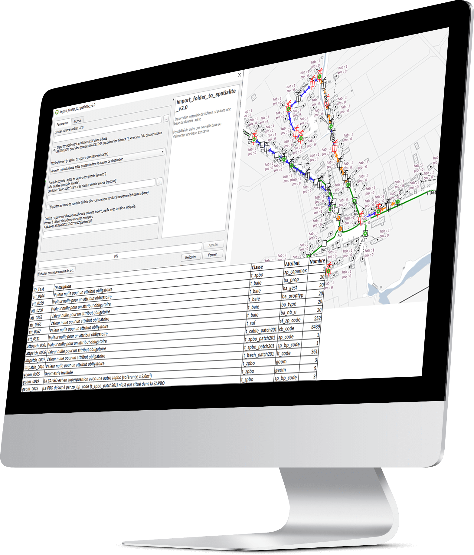 Tactis - Quickinteg - Solution d'intégration et de contrôle de vos données SIG