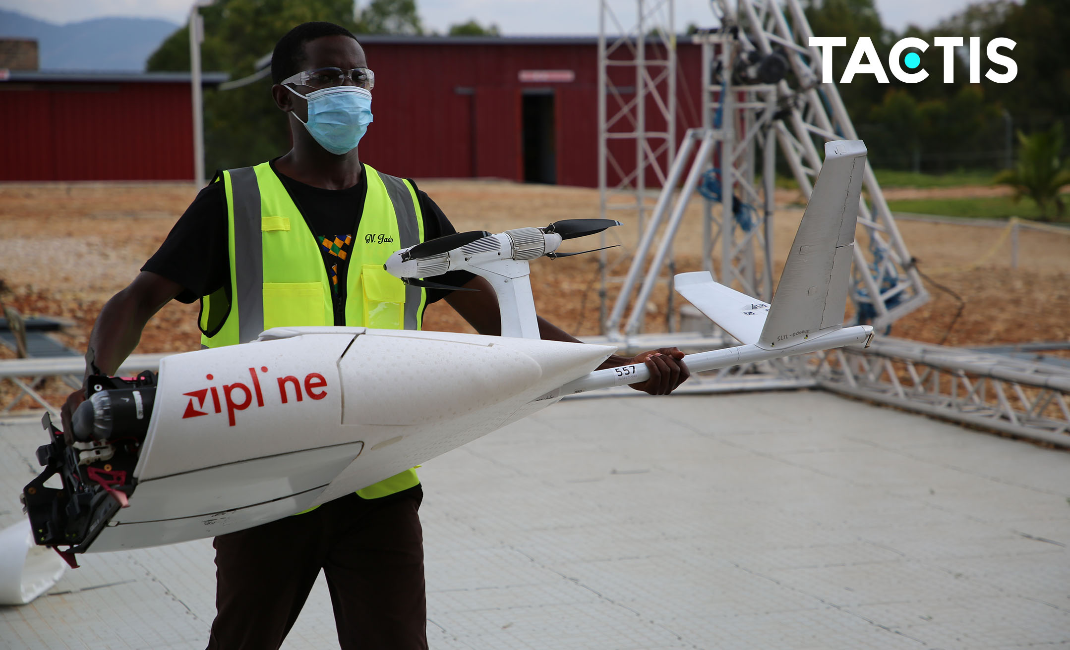 Zipline drones Rwanda