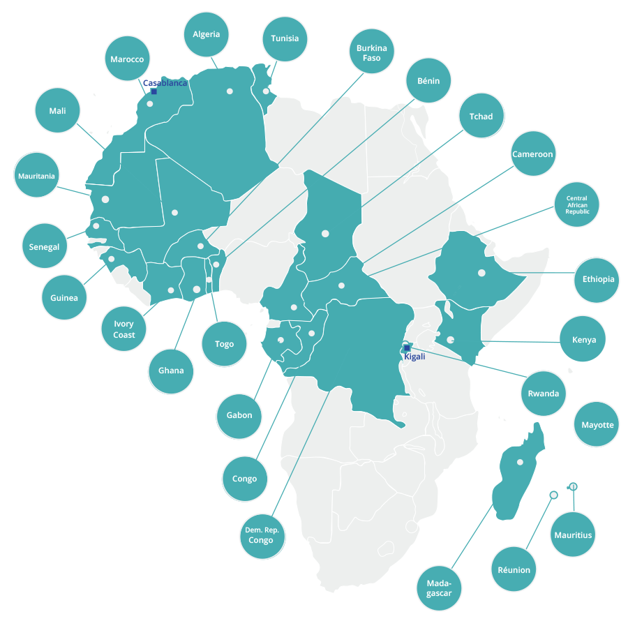 Map Tactis Africa EN